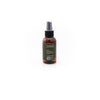 Photo of ingredients listed for Serene Safari Fragrance Spray on packaging. Ingredients are: Perfumer's Alcohol, Natural Vegan Fragrance.